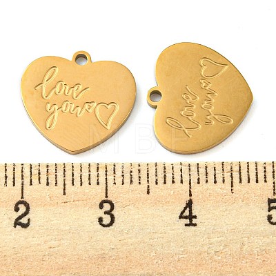 Valentine's Day 316 Surgical Stainless Steel Pendants STAS-G325-18B-1
