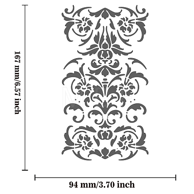 Stainless Steel Cutting Dies Stencils DIY-WH0242-223-1