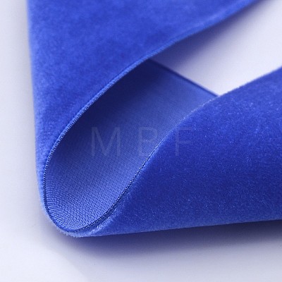Polyester Velvet Ribbon for Gift Packing and Festival Decoration SRIB-M001-38mm-352-1
