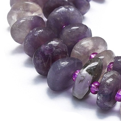 Natural Purple Tourmaline Beads Strands G-K245-H08-A01-1