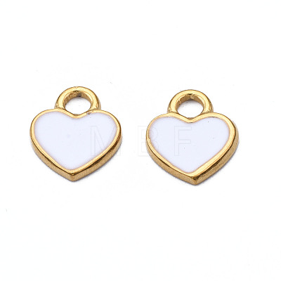 201 Stainless Steel Charms STAS-S080-045G-NR-1