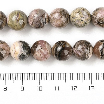 Natural Rhodonite Beads Strands G-P524-A01-05-1