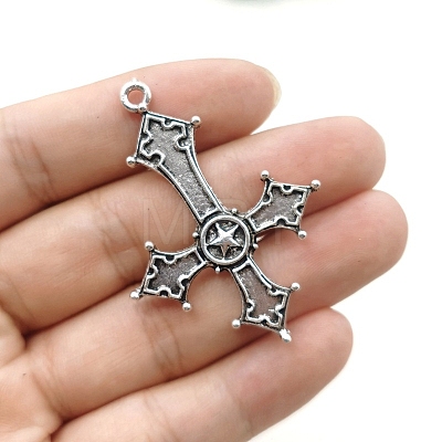 Tibetan Style Zinc Alloy Pendants PW-WGD988D-01-1