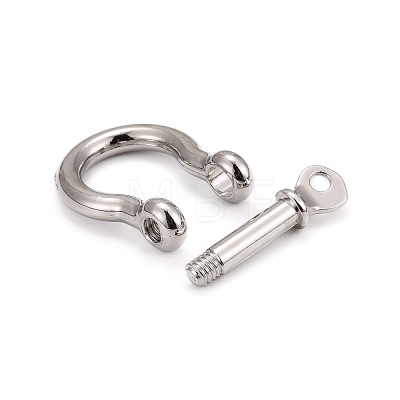 Alloy D-Ring Anchor Shackle Clasps PALLOY-L169-08-1