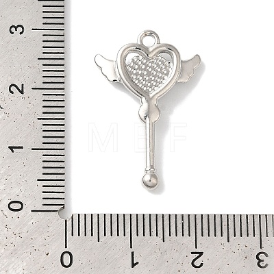 Rack Plating Alloy Pendants FIND-I039-009P-01-1