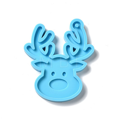 DIY Christmas Reindeer Head Pendant Silicone Molds SIMO-B006-03-1