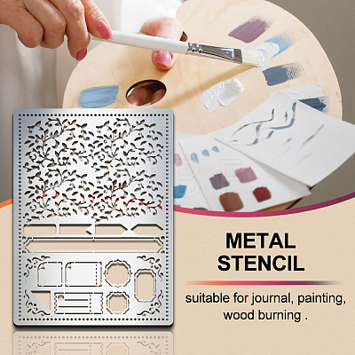 Custom Stainless Steel Metal Cutting Dies Stencils DIY-WH0289-062-1