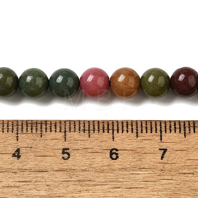 Dyed Natural Malaysia Jade Beads Strands G-G021-02A-16-1