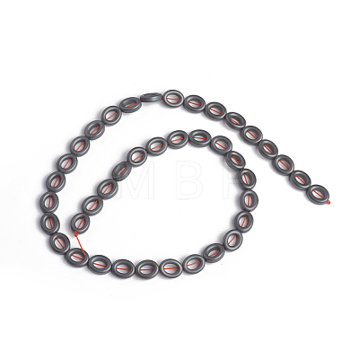 Non-magnetic Synthetic Hematite Beads Strands X-G-I273-09-1