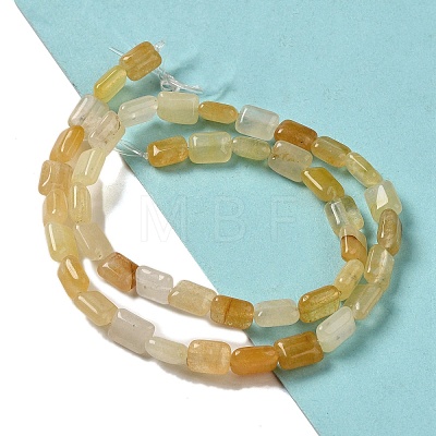 Natural Topaz Jade Beads Strands G-G085-A12-01-1