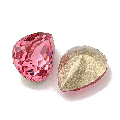 Glass Rhinestone Cabochons RGLA-L029-19C-209-1