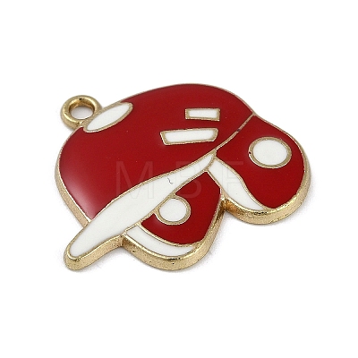 Alloy Enamel Pendants ENAM-D061-02A-02-1