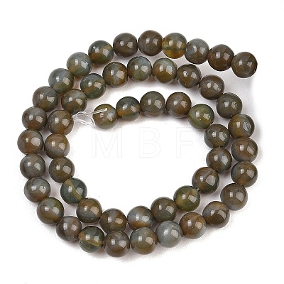 Handmade Lampwork Beads Strand LAMP-B056-8mm-21-1