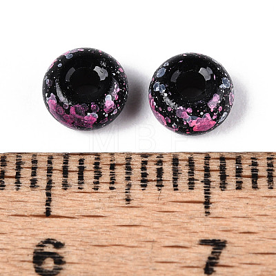 3/0 Baking Paint Glass Beads X1-GLAA-G118-02G-1