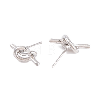 Rack Plating Brass Earrings EJEW-S219-02P-1