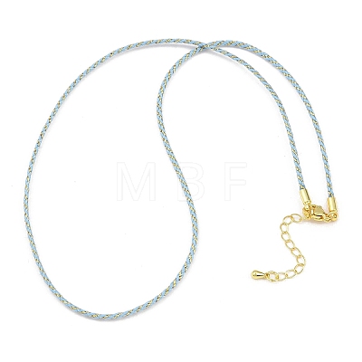 2MM Nylon Braided Cord Necklace Making MAK-A019-02G-19-1