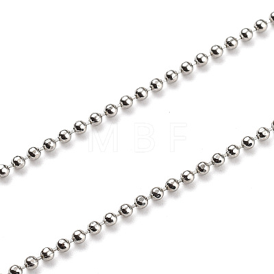 304 Stainless Steel Ball Chain Necklaces NJEW-JN02912-03-1