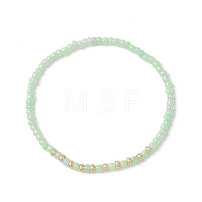 8Pcs Glass Seed Bead Stretch Bracelets for Women BJEW-JB13375-1
