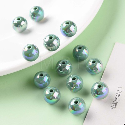 Opaque Acrylic Beads MACR-S370-D12mm-26-1