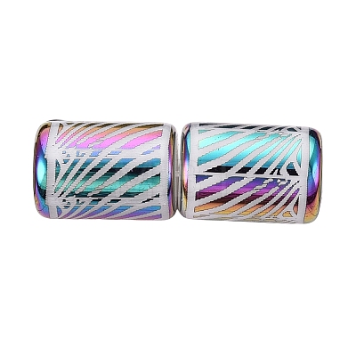 Electroplate Glass Beads EGLA-Q137-01A-N03-1