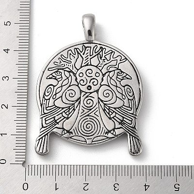 Viking 304 Stainless Steel Big Pendants X-STAS-L223-09AS-1