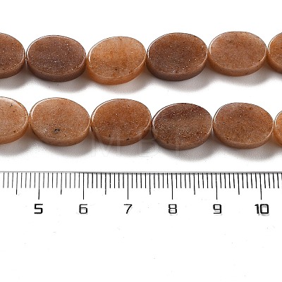 Natural Red Aventurine Beads Strands G-P559-B14-01-1