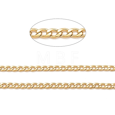 3.28 Feet Ion Plating(IP) 304 Stainless Steel Twisted Chain Curb Chains X-CHS-H007-29G-1