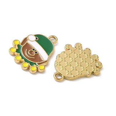 304 Stainless Steel Enamel Pendants STAS-L300-012G-23-1