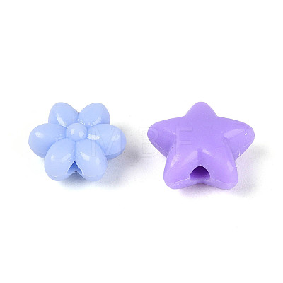 Mixed Shapes Plastic Beads KY-T041-29M-1