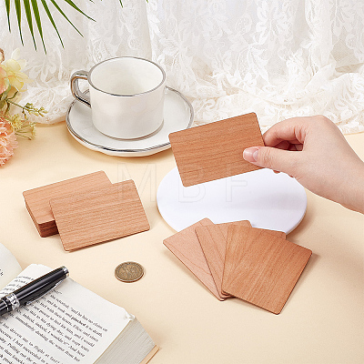 20Pcs Unfinished Wood Card Sheet WOOD-OC0004-48B-1