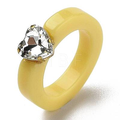 Resin Finger Rings RJEW-Z007-04B-1