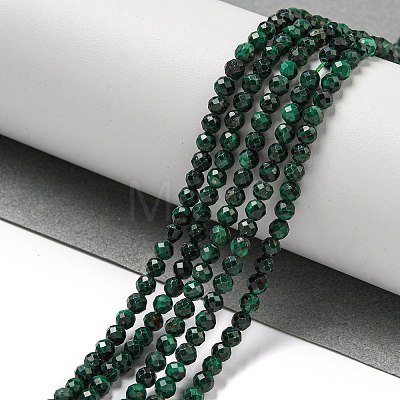 Natural Malachite Beads Strands G-I279-E15-03A-1