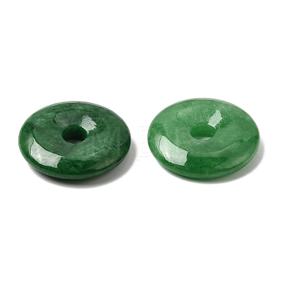 Natural Myanmar Jade Dyed Pendants G-C283-07-1