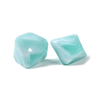 Opaque Acrylic Beads LS-OACR-D320-02O-1