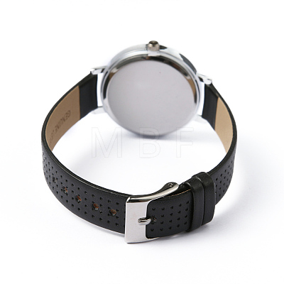 Imitation Leather Wristwatch Quartz Watches X-WACH-I014-F06-1