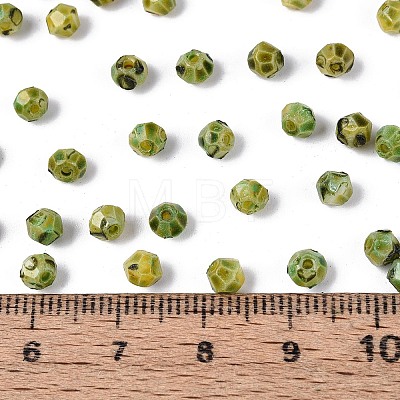 Picasso Glass Seed Beads SEED-N012-04C-1