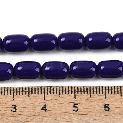 Opaque Glass Beads Strands X-GLAA-Z015-02D-1