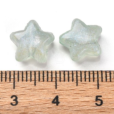 Luminous Transparent Acrylic Beads MACR-D024-24G-1