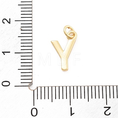 Rack Plating Brass Pendants KK-C065-03Y-G-1