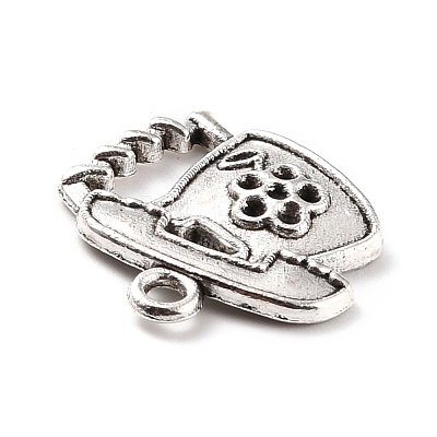 Tibetan Style Alloy Telephone Charms FIND-Z003-01AS-1