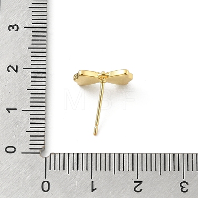 DIY Brass Earring Findings KK-E791-10G-1