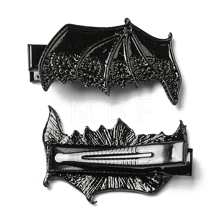 Bat Alloy Alligator Hair Clips PHAR-G008-01EB-1