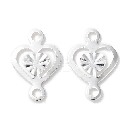 Brass Filigree Connector Charms KK-F880-02S-01-1