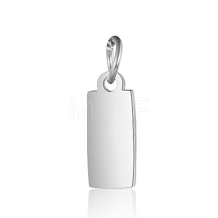Anti-Tarnish 304 Stainless Steel Pendants STAS-I311-31A-P-1