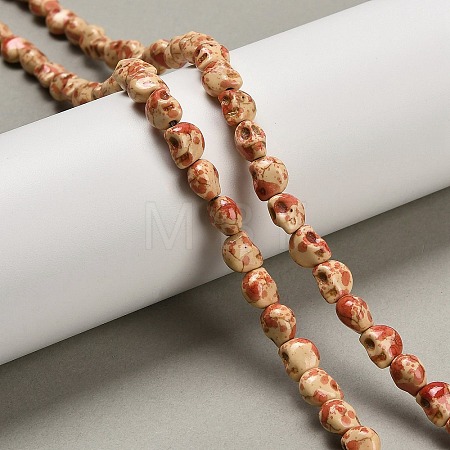 Synthetic Turquoise Beads Strands TURQ-F019-02H-1