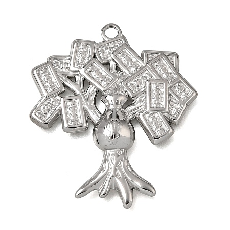 304 Stainless Steel Pendants STAS-K322-29P-1