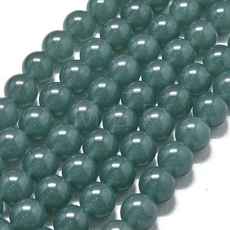 Natural Malaysia Jade Beads Strands G-L645-C01-14mm-04-1