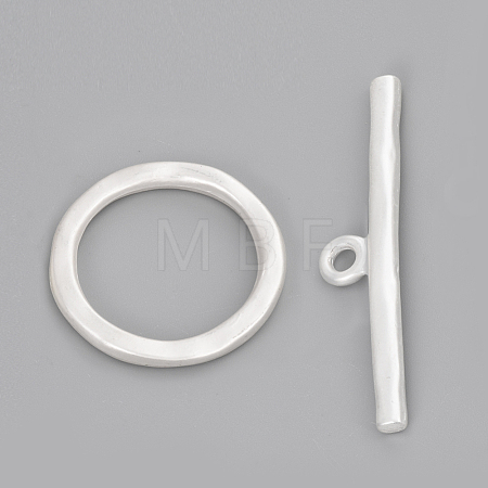 Alloy Toggle Clasps PALLOY-Q357-87MS-RS-1