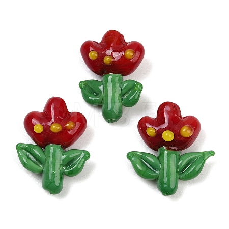 Handmade Lampwork Beads LAMP-S070-04C-1