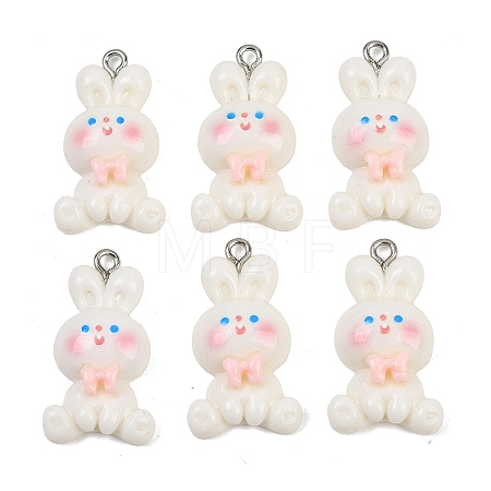Opaque Resin Pendants RESI-XCP0002-34-1